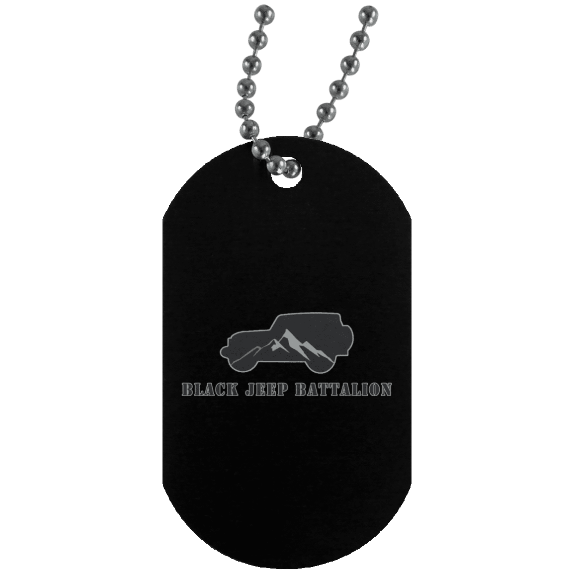 Rothco Black Dog Tag Chain Set - 8394 
