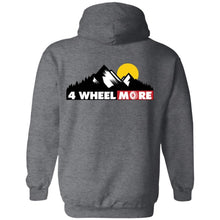 4 Wheel More 2-sided print G185 Gildan Pullover Hoodie 8 oz.