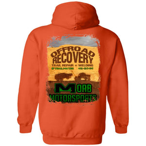 Moab Motorsports 2-sided print w/Trailmater back G185 Gildan Pullover Hoodie 8 oz.