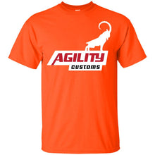 Agility Customs white logo G200B Gildan Youth Ultra Cotton T-Shirt