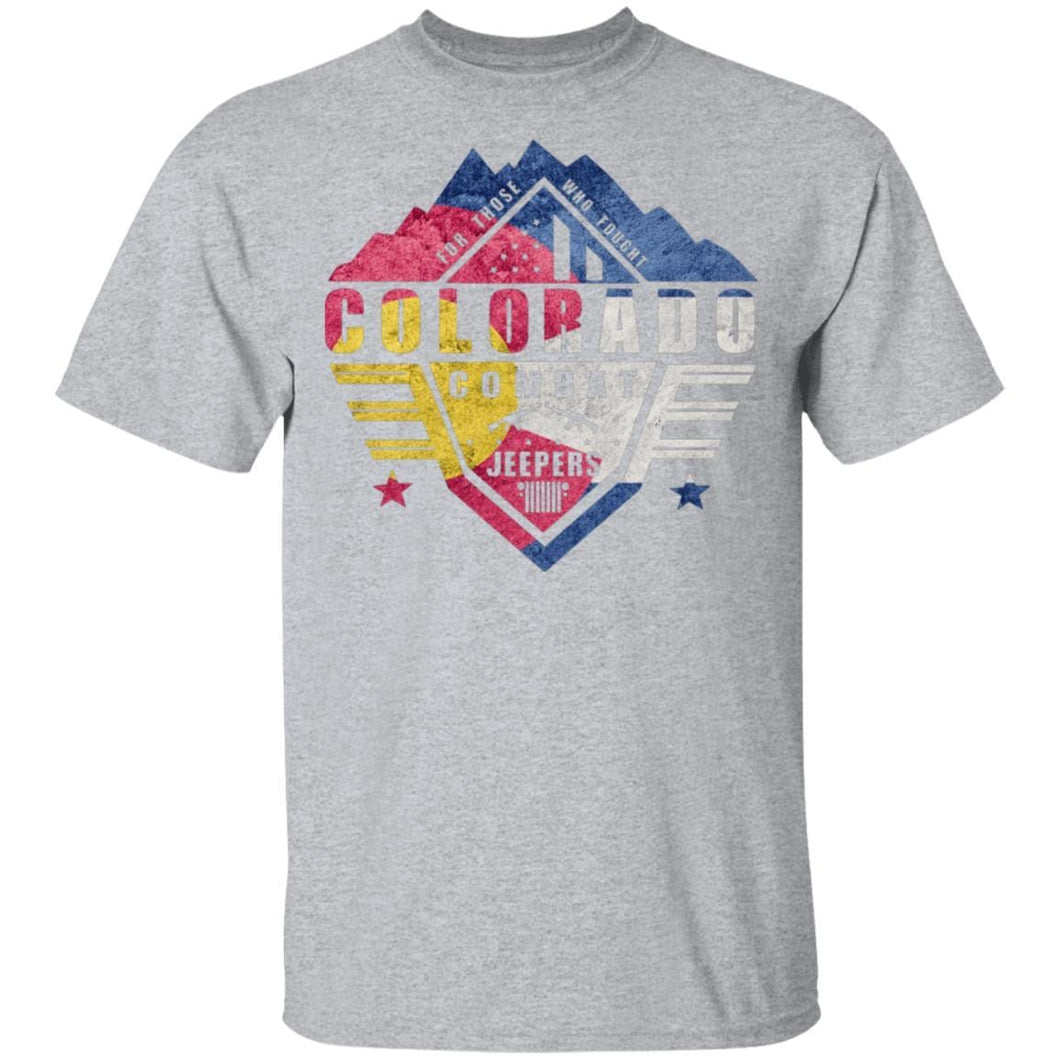 Colorado Combat Jeepers CO Flag G200 Gildan Ultra Cotton T-Shirt