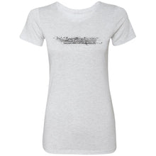 AmericanOffroadCustoms Horizontal NL6710 Ladies' Triblend T-Shirt