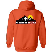 4 Wheel More 2-sided print G185 Gildan Pullover Hoodie 8 oz.