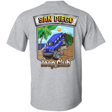 San Diego jeep club 2-sided print 2-sided print G500 Gildan 5.3 oz. T-Shirt