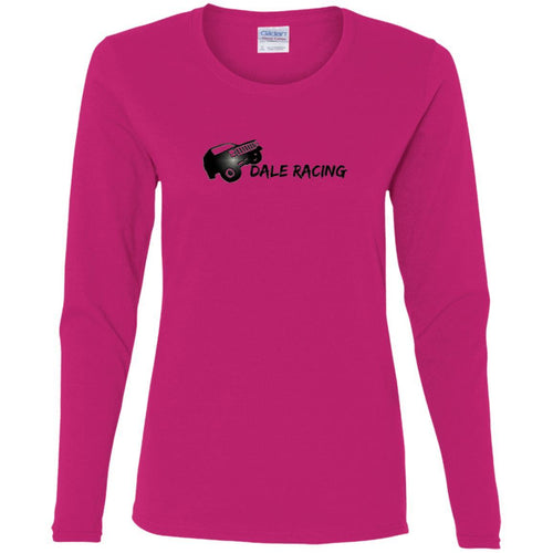 Dale Racing G540L Gildan Ladies' Cotton LS T-Shirt