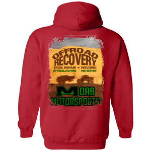 Moab Motorsports 2-sided print w/Trailmater back G185 Gildan Pullover Hoodie 8 oz.