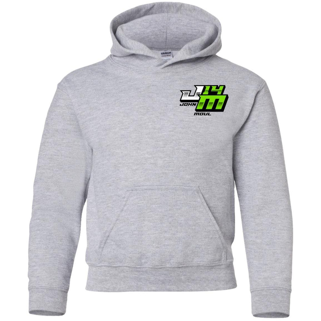 John Moul Racing G185B Gildan Youth Pullover Hoodie