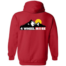 4 Wheel More 2-sided print G185 Gildan Pullover Hoodie 8 oz.